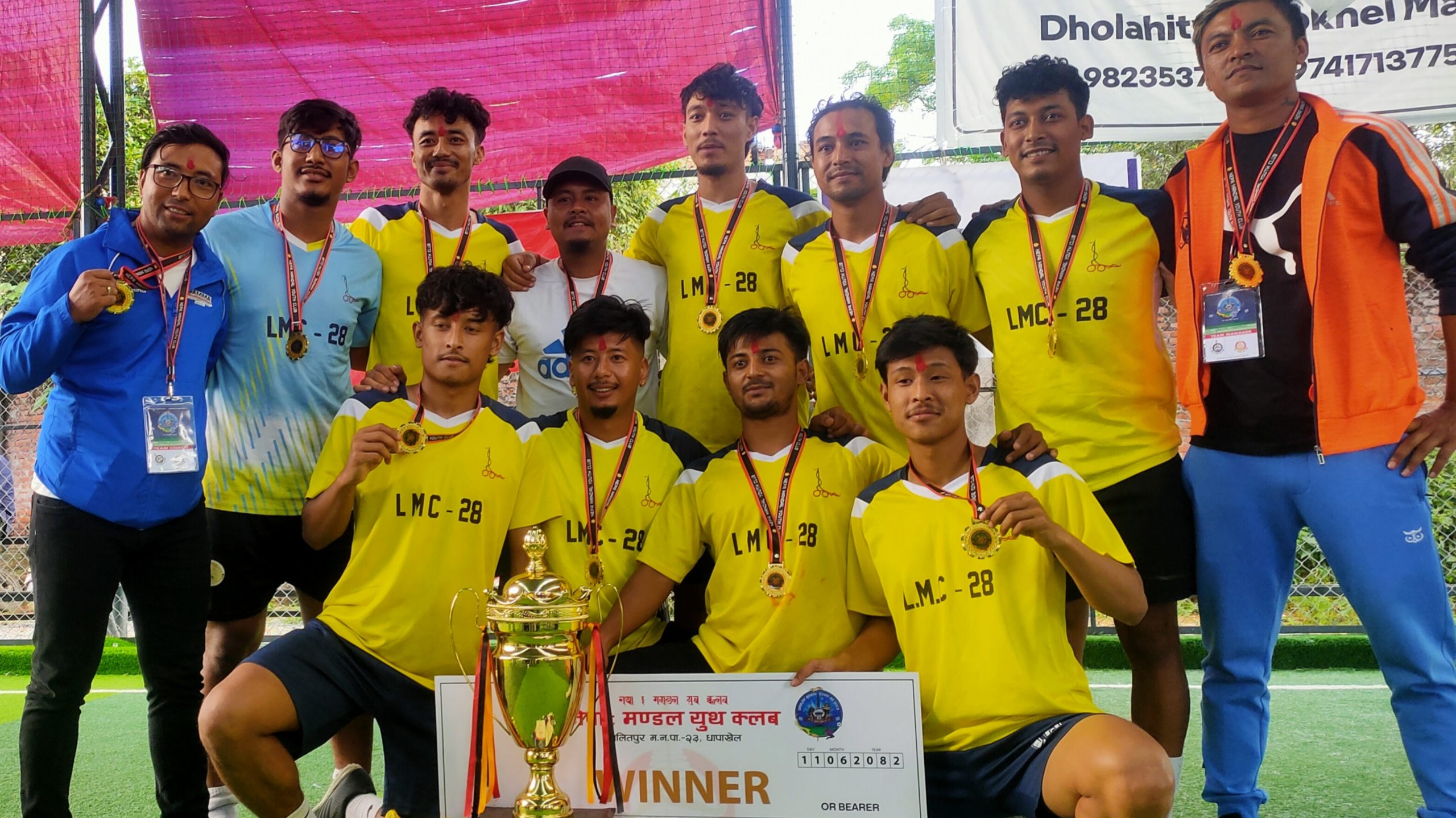 प्रथम यल महानगर फुटसल कप–२०८२ भव्य रूपमा सम्पन्